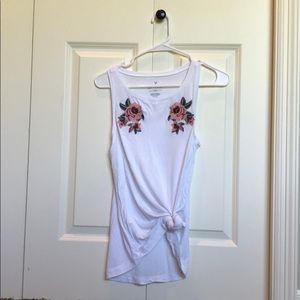 American Eagle Floral tank